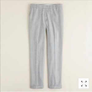 JCrew Wool Pants — Cafe Capri (Gray)